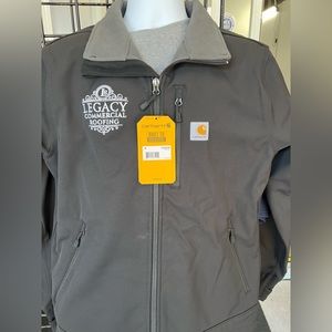Custom Embroidered Carhartt Crowley Soft Shell Jacket Mens Medium